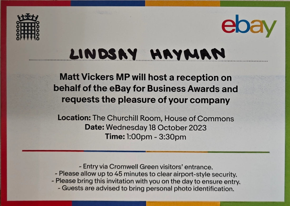 eBay for Business awards invite 2023