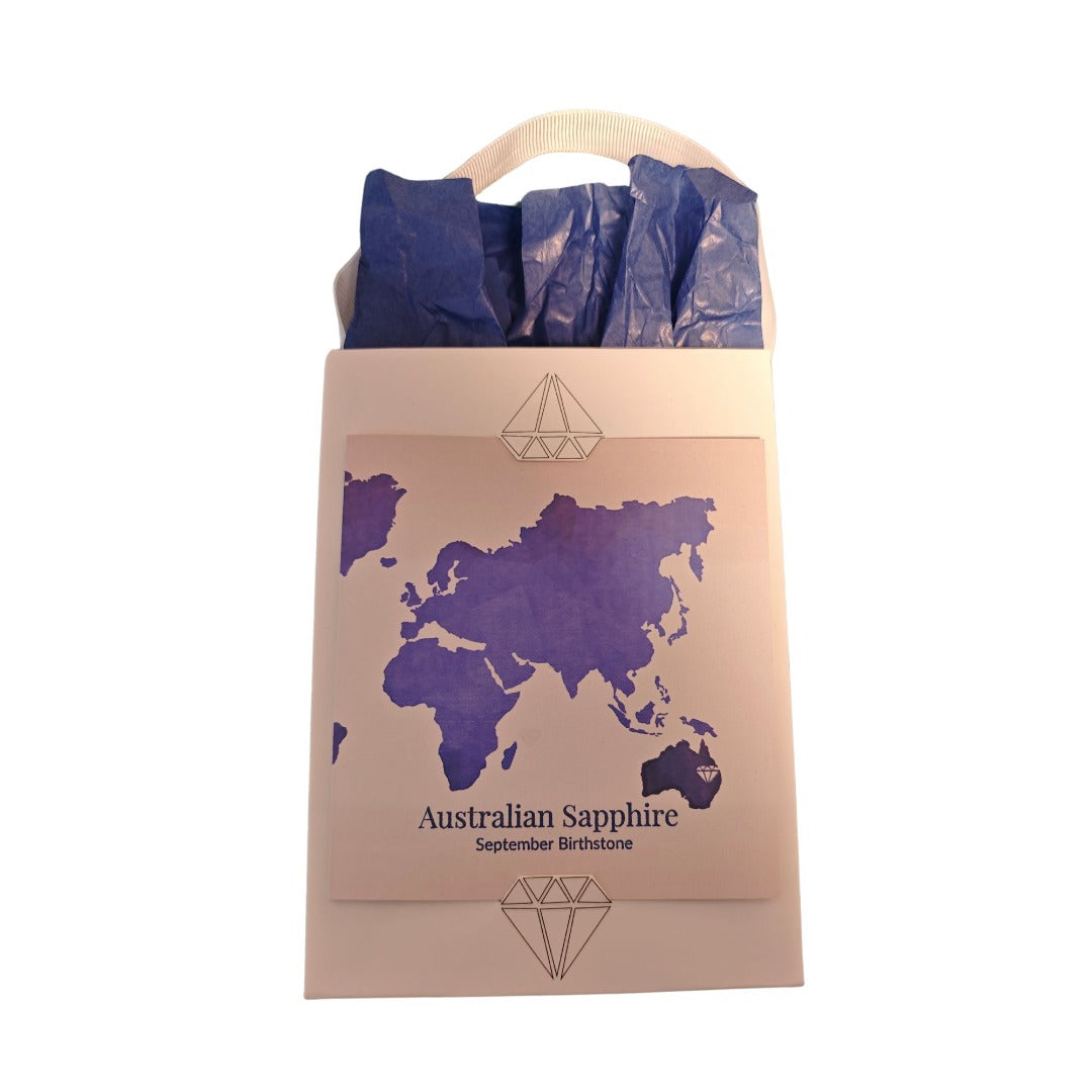 Sapphire gift bag