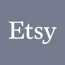 Etsy logo in monotone