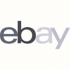 eBay logo in monotone