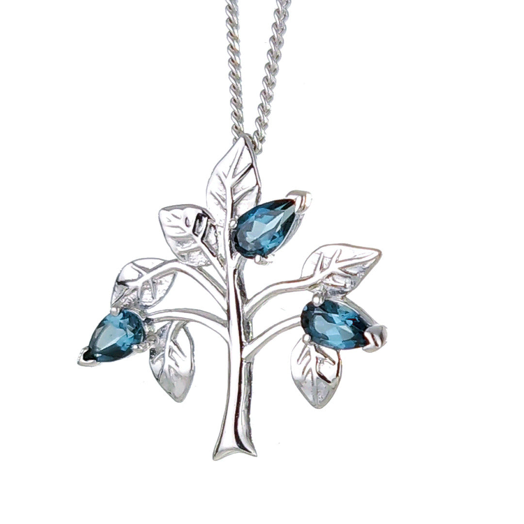 Blue Topaz Gem Tree good