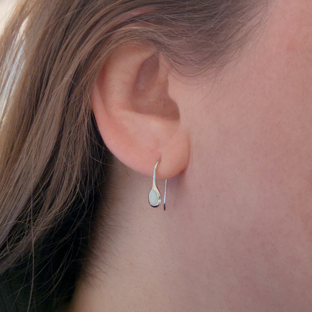 Dangle Opal Earrings