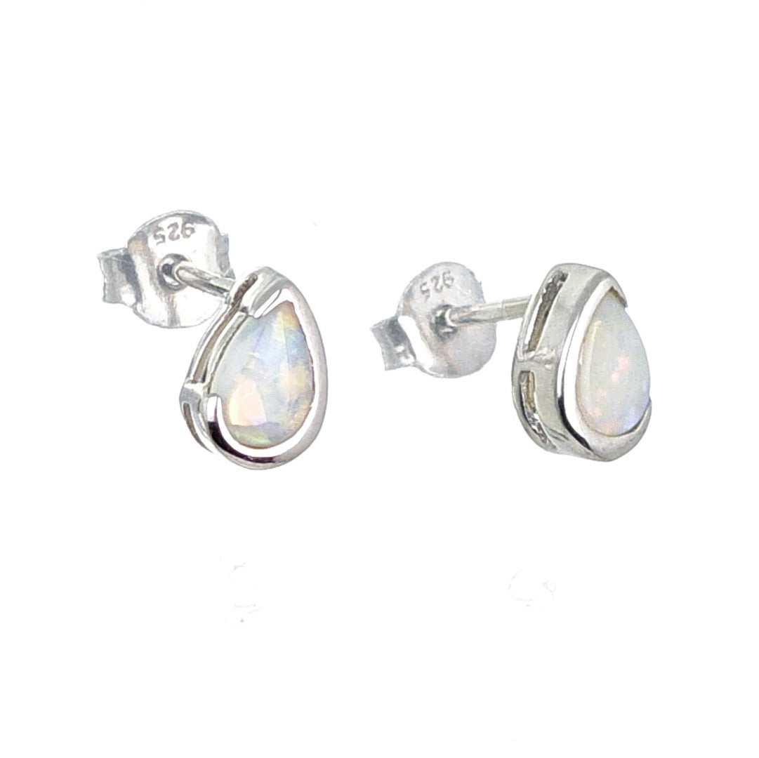 Opal Stud Earrings