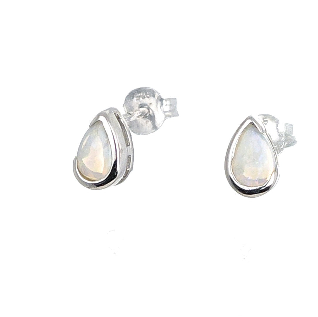 Opal Stud Earrings