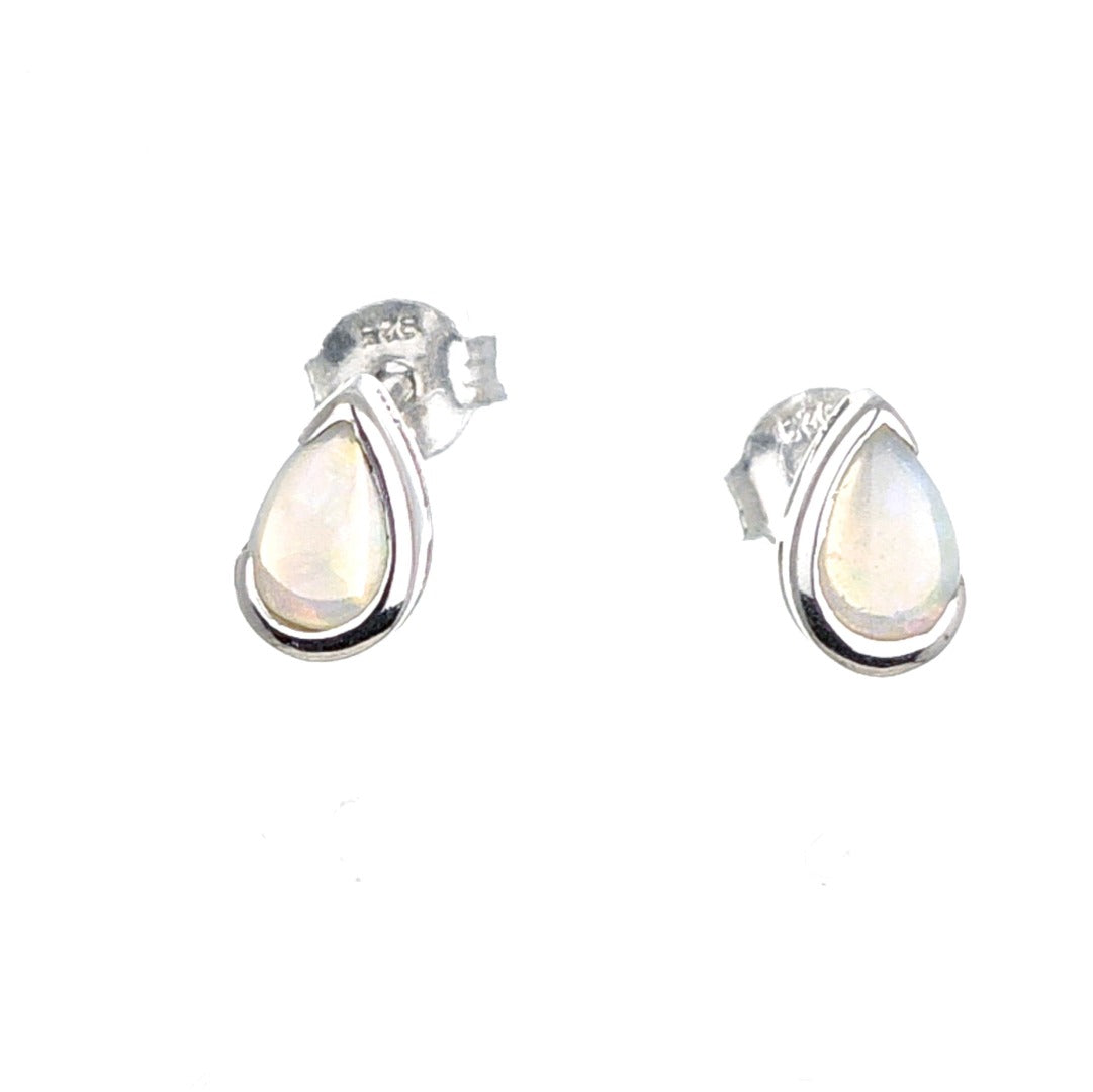 Opal Stud Earrings