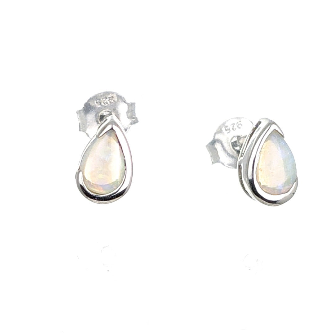 Opal Stud Earrings