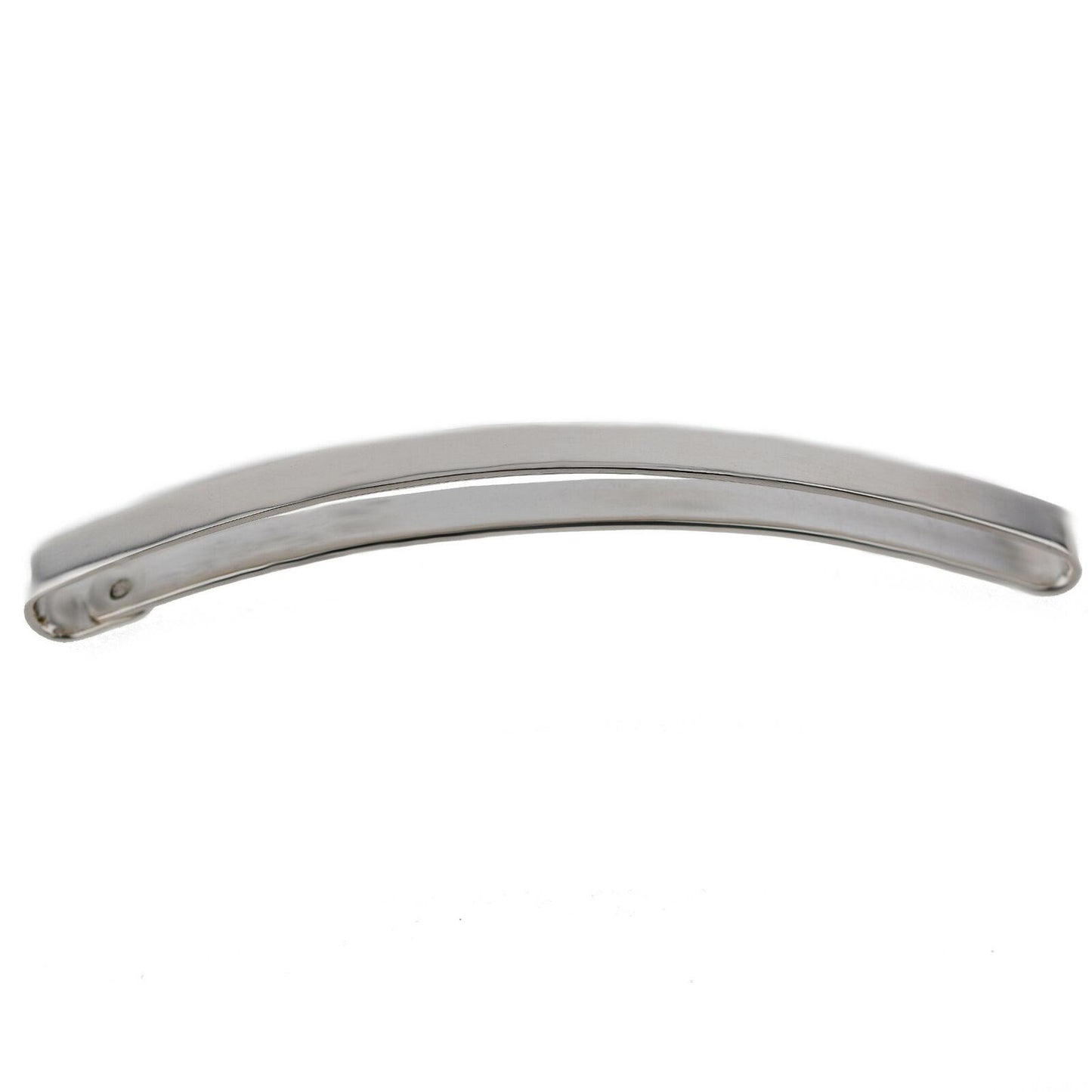 Sterling Silver Hair Clip Plain Ojewellery UK Design