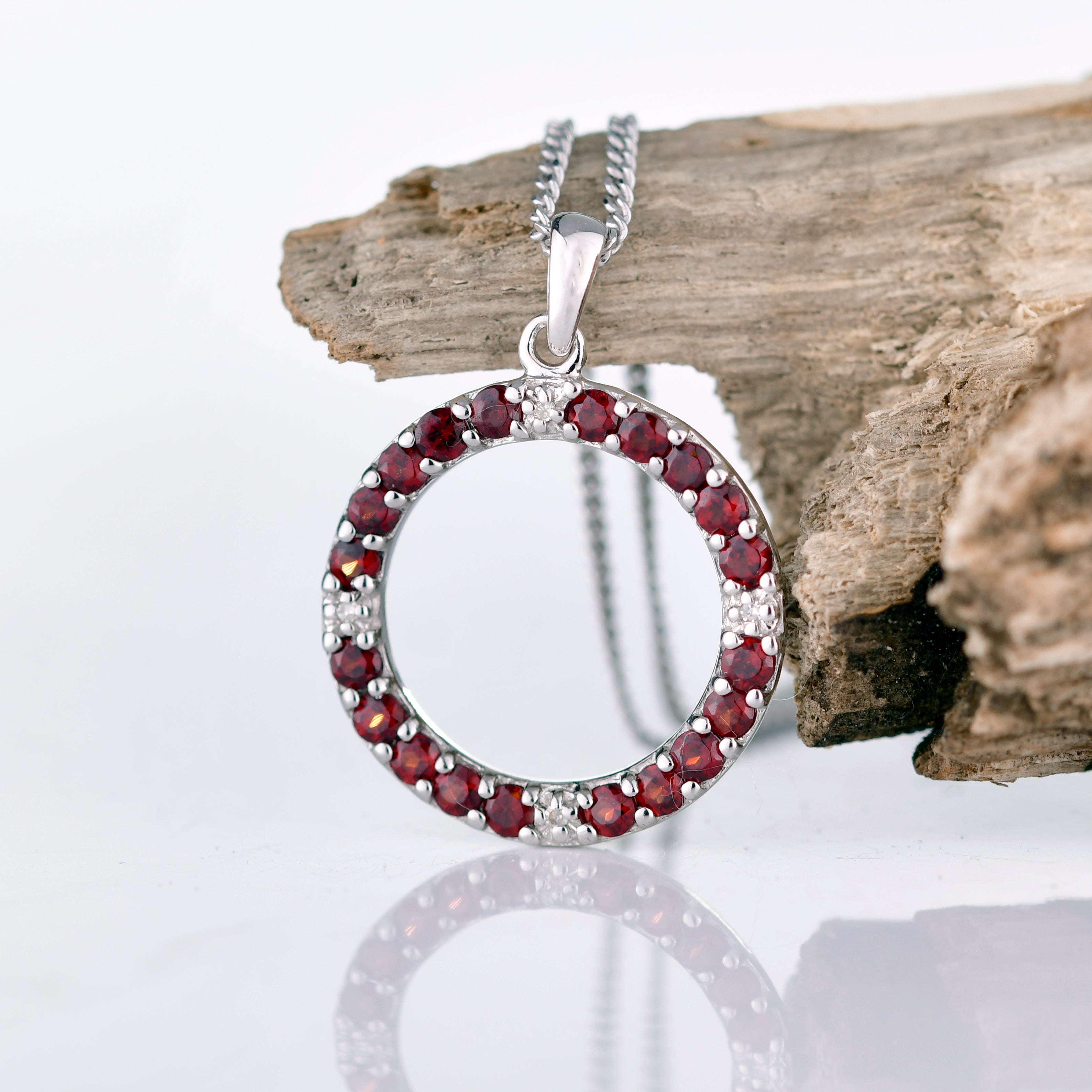 Real garnet clearance jewelry